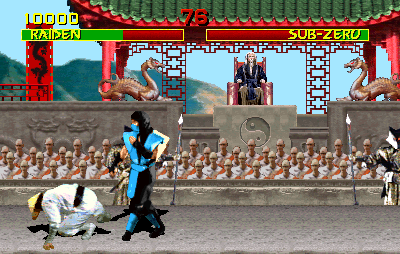 Mortal Kombat screenshot 2 for Amiga